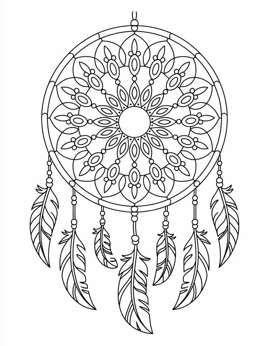 Mandala Fusion Dreamcatcher